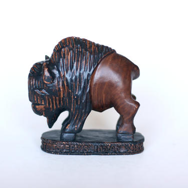 vintage St. Joseph's Indian School buffalo souvenir 