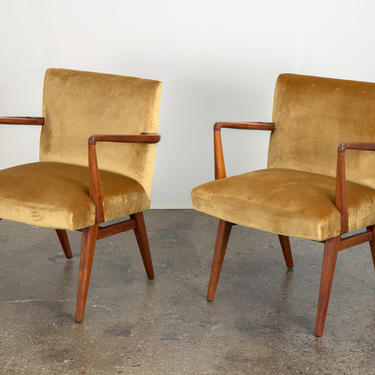 Pair of Jens Risom Occasional Chairs 