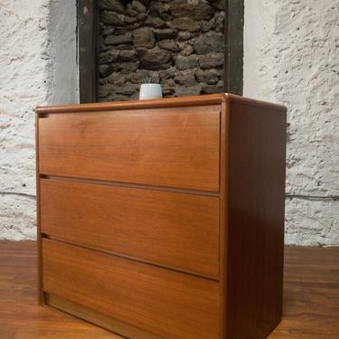 Mid century modern dresser Danish bachelors chest teak chest of drawers 