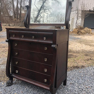 Empire Chest of Drawers w/ removable Mirror