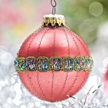 VINTAGE: West Germany Mercury Wired Glass Ornament - Christmas, Xmas, Holiday - SKU 22-23-B-00031223 