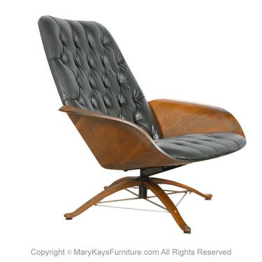 Mid Century 1960s Plycraft Mr. Chair Lounge Chair George Mulhauser 