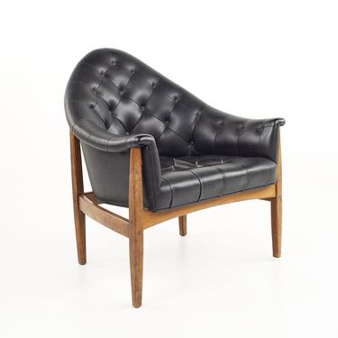 Milo Baughman for Thayer Coggin Mid Century Tufted Lounge Chair - mcm 