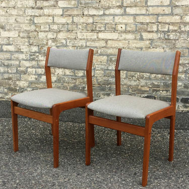 Danish Teak Dining Chairs Freshly Restored 