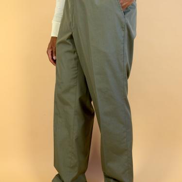 Vintage Brooks Brothers Grey Gray High Rise Wide Leg Trousers Pants 39x31 38x31 40x31 39x30 38x30 40x30 39x32 38x32 40x32 