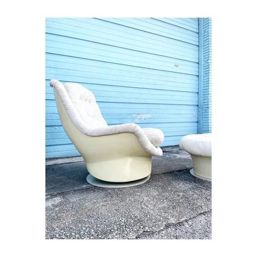 Rare! Milo Baughman Pod Lounge Chair Mid Century 