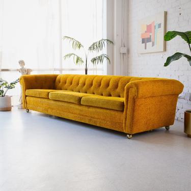 Gold Mustard Sofa