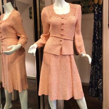 Darling 1940s Knitted Suit by OliveandOlafs