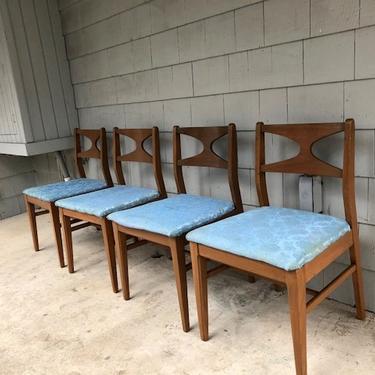 Set of (4) Midcentury Broyhill Dining Chairs