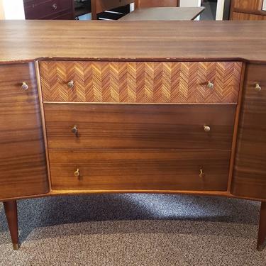Item #MA108 Vintage Chest w/ Drawers &amp; Cabinet Space c.1950s