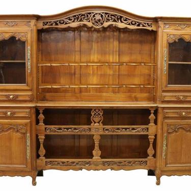 Antique Sideboard, Display Cabinet, French Provincial, Early 1900s, Fantastic!!