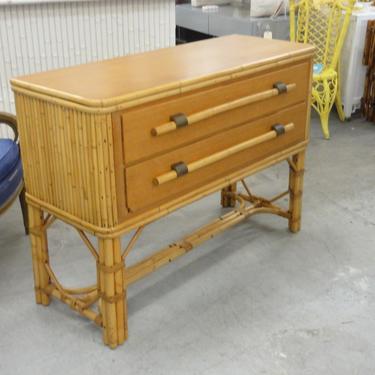 50's Old Florida Style Bamboo Server / Buffet