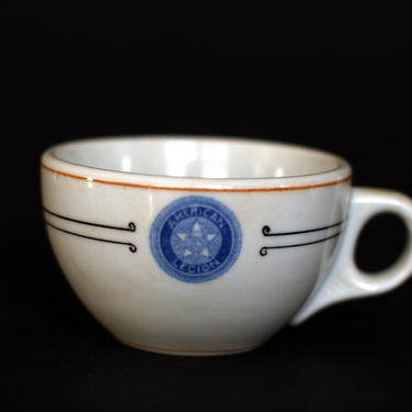vintage American Legion restaurant ware coffee cup 