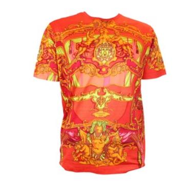 Hermes Old World All Over Printed Tee