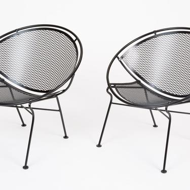 Pair of Salterini “Radar” Lounge Chairs