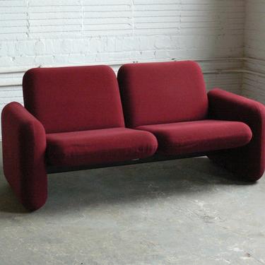 Ray Wilkes for Herman Miller Chiclet Two Seat Settee // Loveseat 