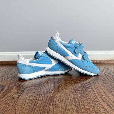 Vintage 80s Carolina Blue Sneakers- New Old Stock! 