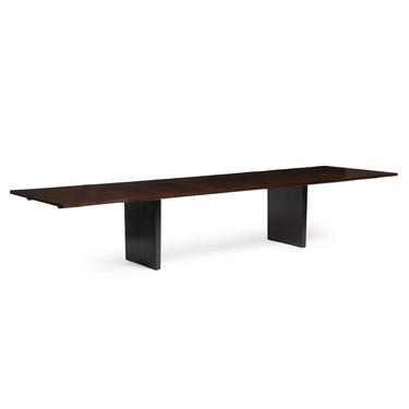Bamboo Dining Table with End Leaves