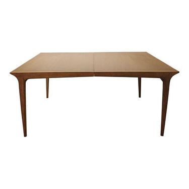Mid-Century Danish Modern John Van Koert Drexel Profile Extendable Dining Table 
