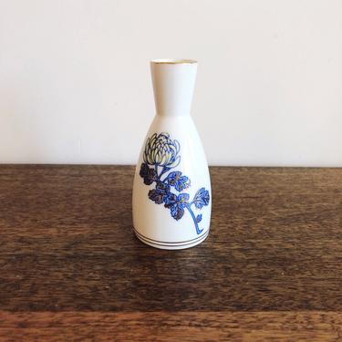 Vintage Japanese Kiku-Masamune Ceramic Sake Bottle Decanter 