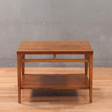 Lane Walnut 2-Tier End Table – ONLINE ONLY
