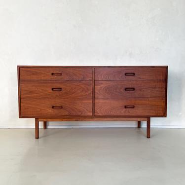 1960s Walnut Jack Cartwight for Founders Credenza