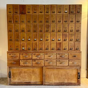 Vintage Pharmacy Apothecary Cabinet