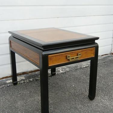 Hollywood Regency Chin Hua Nightstand Side End Table by Century 1994