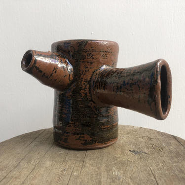 Studio Pottery Stoneware Teapot Art Object 