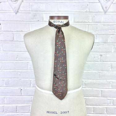 Vintage 1930s Neat Pattern Necktie 