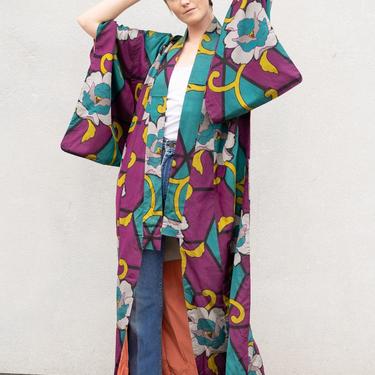 Violet Dahlia Kimono