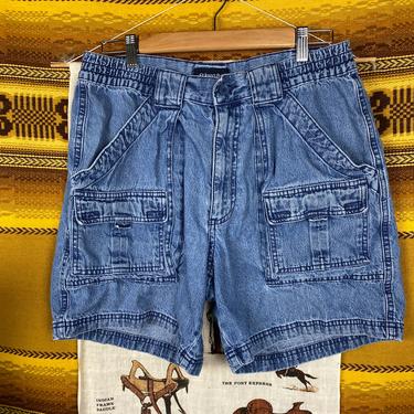Vintage Perfectly Broken In St Johns Bay Cargo Shorts Jorts 34 