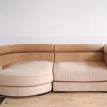 Roche Bobois Leather Modular Sofa