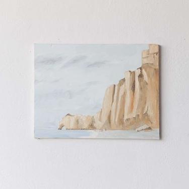 Cliffs at the Beach Oil Painting