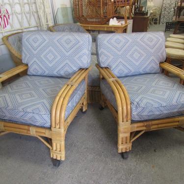 Extra Large Rattan Lounge Chairs