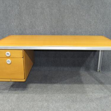 Danish Modern Desk by Arne Jacobsen made by Fritz Hansen for the Danish National Bank