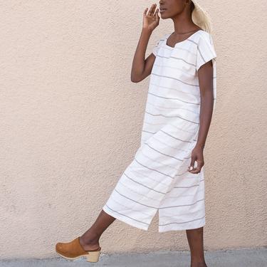 Hecho Striped Cotton Dress