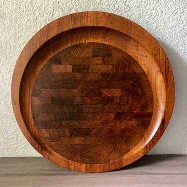 Dansk IHQ Carving Board Teak,  Quistgaard Teak Serving Platter Tray 