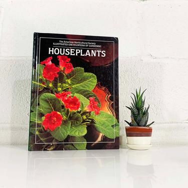 Vintage Houseplants Book House Plants Plant Reference 1970s 1980s Retro American Horticultural Society 