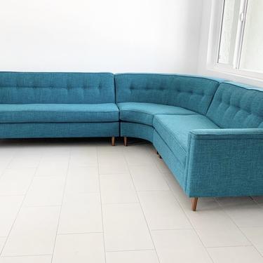 Custom &#8220;Sully&#8221; Curved 3 piece Sectional