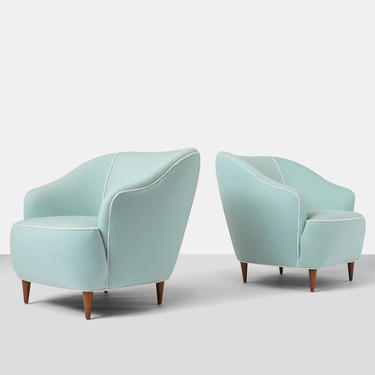 Pair of Club Chairs by Gio Ponti for Casa Giardino