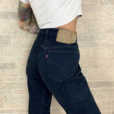 Levi's 501 Navy Jeans / Size 29 30 