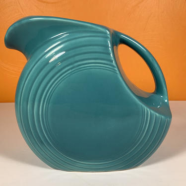 Fiesta Turquoise (Older) Large Disc Pitcher 
