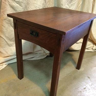 Stickley  Arts and Crafts Mission side table