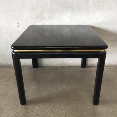 Vintage Lane Lacquered Side Table