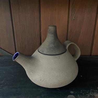 1960s Vintage Morkov Teapot Mid-Century Danish Pottery 