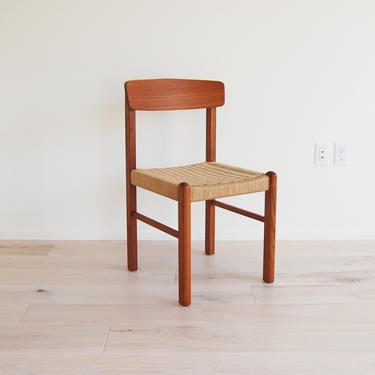 Mid Century Modern Teak Dining Chair 