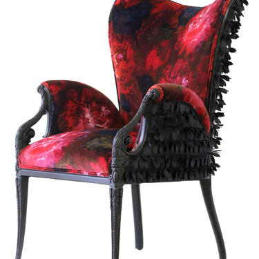 Upholstered &amp;quot;Rosella&amp;quot; Armchair 