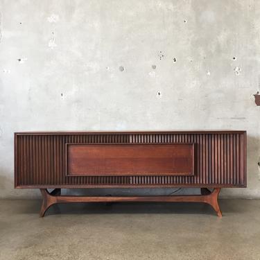 Mid Century Stereo Console by G&amp;E