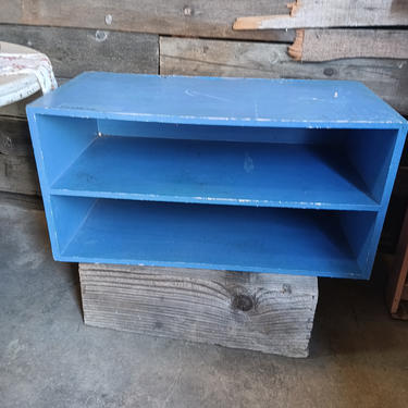 Sweet blue little bookshelf 30 1/4"×15 1/4"×15"